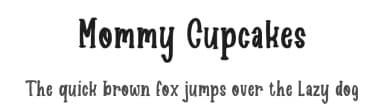 Mommy Cupcakes by Sronstudio — Script Handwritten Font — thumbnail 1