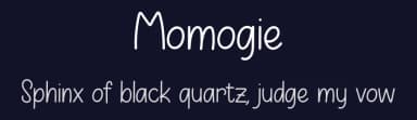 Momogie by Luluk Surotul — Script Handwritten Font — thumbnail 2
