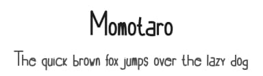 Momotaro by Invitara — Script Handwritten Font — thumbnail 1