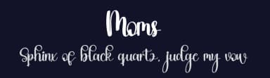 Moms by Inermedia Studio — Script Handwritten Font — thumbnail 2