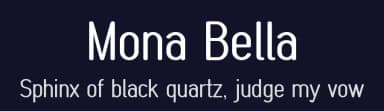 Mona Bella by Studio Typo — Sans Serif Font — thumbnail 2