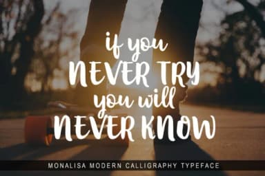 Monalisa Script Font by fargunstudio — Script Handwritten Font — thumbnail 4