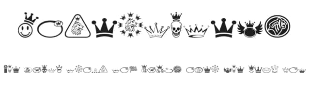 Monarchbats by Eyecue Design — Dingbats Font