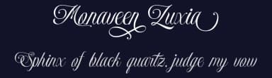 Monaveen Luxia by PutraCetol Studio — Script Handwritten Font — thumbnail 2