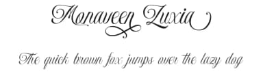 Monaveen Luxia by PutraCetol Studio — Script Handwritten Font — thumbnail 1