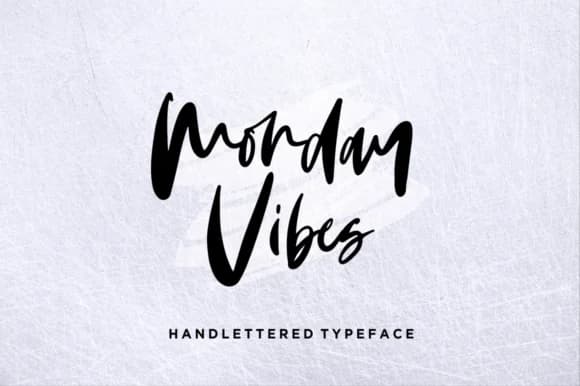Monday Vibes Font by Sronstudio — Script Handwritten Font