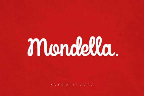 Mondella Font by AllmoStudio — Script Handwritten Font