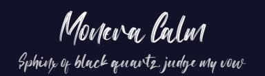 Monera Calm by FatmaStudio — Script Handwritten Font — thumbnail 2