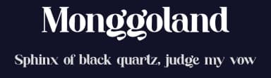Monggoland by UI Creative — Serif Font — thumbnail 2