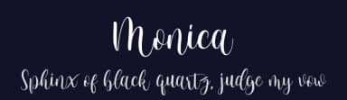 Monica by Fanastudio — Script Handwritten Font — thumbnail 2