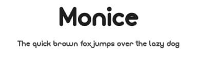 Monice by Edric Studio — Sans Serif Font — thumbnail 1