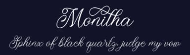 Monitha by ToniStudio — Script Handwritten Font — thumbnail 2