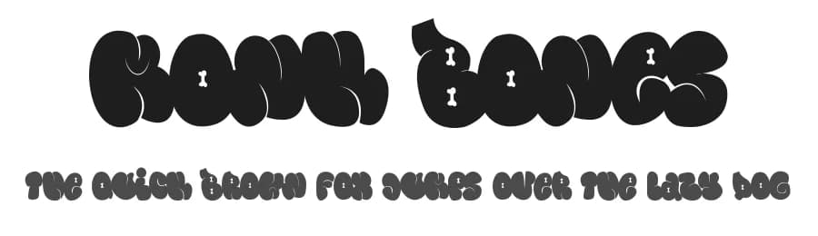 Monk Bones by Cikareotype Studio — Script Handwritten Font