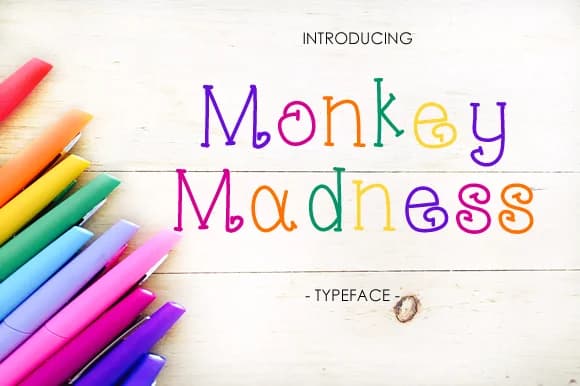 Monkey Madness Font by yh.seaofknowledge — Script Handwritten Font