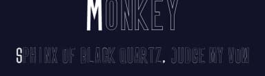 Monkey by Creative Lab — Sans Serif Font — thumbnail 2