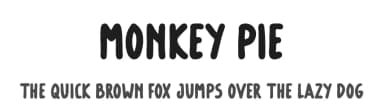 Monkey Pie by Hanna Bie — Script Handwritten Font — thumbnail 1