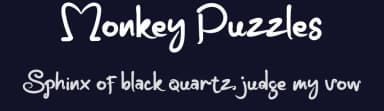Monkey Puzzles by erlosDESIGN — Script Handwritten Font — thumbnail 2