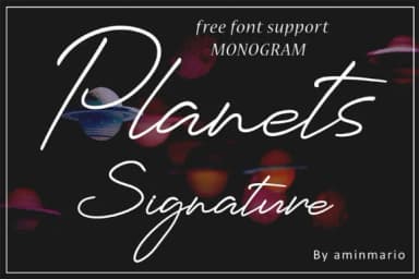 Monogram G by aminmario — Script Handwritten Font — thumbnail 6