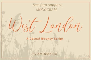 Monogram H by aminmario — Script Handwritten Font — thumbnail 7