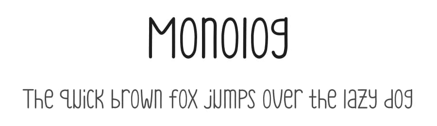 Monolog by Luluk Surotul — Script Handwritten Font