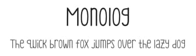 Monolog by Luluk Surotul — Script Handwritten Font — thumbnail 1