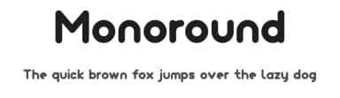 Monoround by Kafa Studio — Sans Serif Font — thumbnail 1