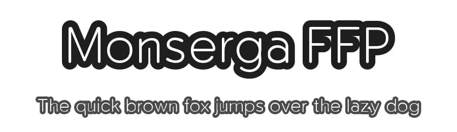 Monserga FFP by deFharo — Sans Serif Font