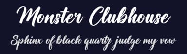 Monster Clubhouse by Octotype  | Thomas Boucherie — Script Handwritten Font — thumbnail 2