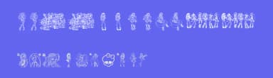 Monster High by Ding Bang — Dingbats Font — thumbnail 3