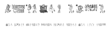 Monster High by Ding Bang — Dingbats Font — thumbnail 1