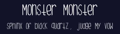 Monster Monster by Dismantle Destroy — Script Handwritten Font — thumbnail 2