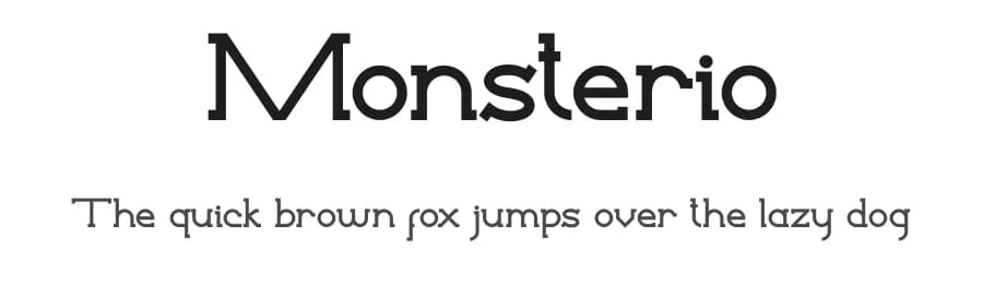 Monsterio by Haksen Studio — Sans Serif Font