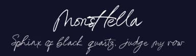 Monsttella by Nuun Creatype — Script Handwritten Font — thumbnail 2