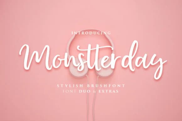 Monstterday Script Font by fargunstudio — Script Handwritten Font — preview 1