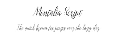 Montalia Script by Masinong Studio — Script Handwritten Font — thumbnail 1
