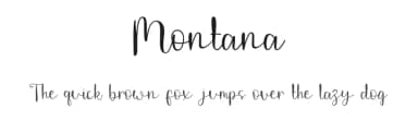 Montana by Inermedia Studio — Script Handwritten Font — thumbnail 1