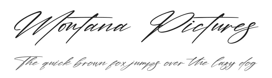Montana Pictures by Letterena Studios — Script Handwritten Font