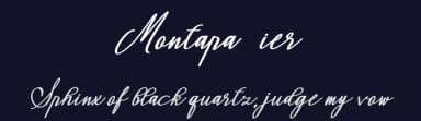 Montapallier by Fikryal studio — Script Handwritten Font — thumbnail 2