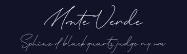 Monte Verde by Four Lines — Script Handwritten Font — thumbnail 2