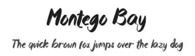 Montego Bay by Yahhya Anas — Script Handwritten Font — thumbnail 1