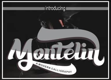 Montelin Font by Urban Store — Script Handwritten Font — thumbnail 1