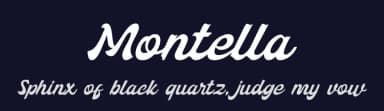 Montella by Sesa Grafika — Script Handwritten Font — thumbnail 2