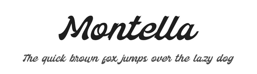 Montella by Sesa Grafika — Script Handwritten Font