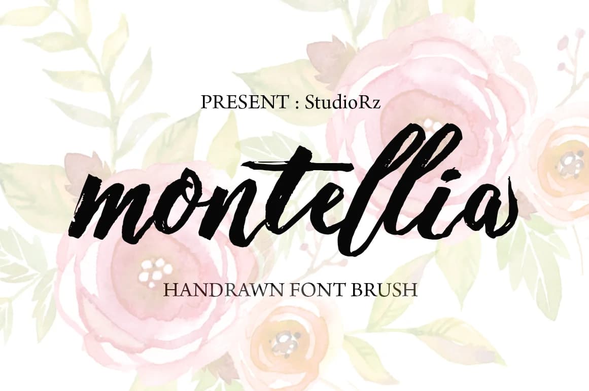 Montellia Font by BungCu.id — Script Handwritten Font