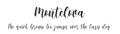 Montelova by Almarkhatype — Script Handwritten Font — thumbnail 1