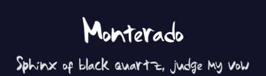 Monterado by Wellscript Studio — Script Handwritten Font — thumbnail 2