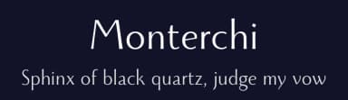 Monterchi by Zetafonts — Sans Serif Font — thumbnail 2