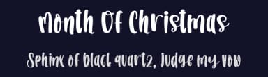 Month Of Christmas by Inermedia Studio — Script Handwritten Font — thumbnail 2