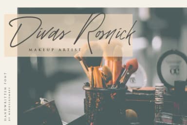 Monthazar Font by NendesKombet — Script Handwritten Font — thumbnail 5