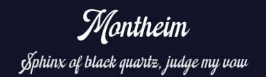 Montheim by Arterfak Project — Script Handwritten Font — thumbnail 2